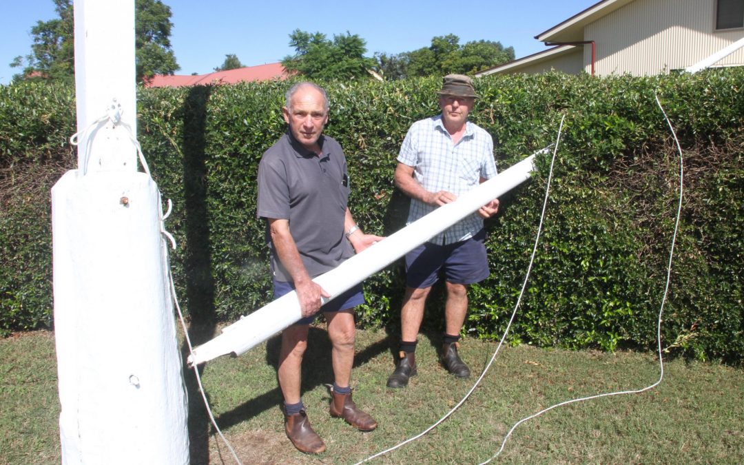 “Disgusted and disappointed”: Boggabri memorial flagpole vandalised