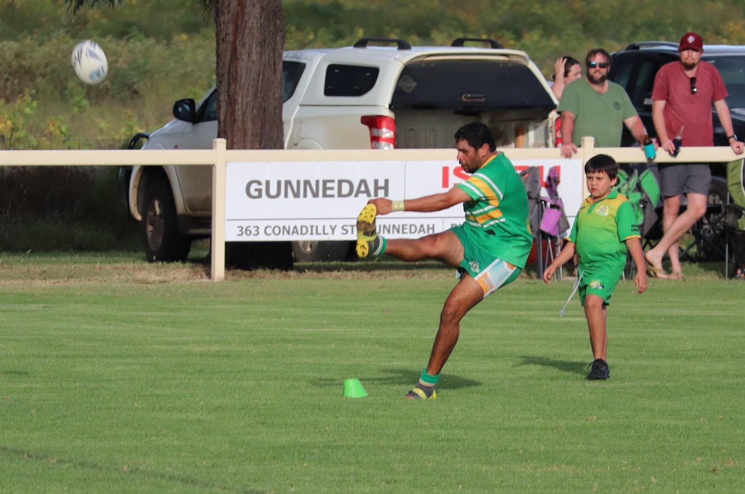 Rob Doolan stars for the Boggabri Kangaroos in round one