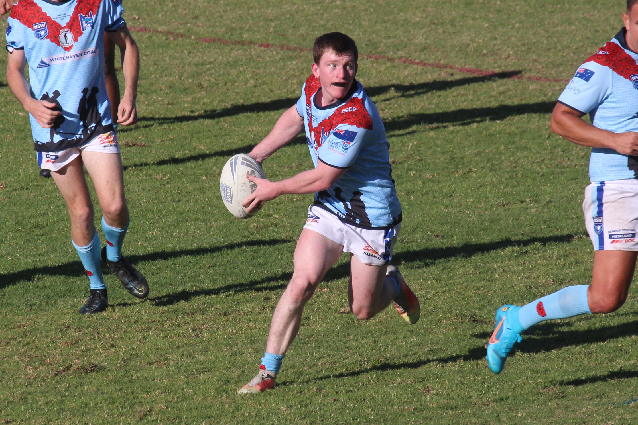 Moree Boars edge out Narrabri Blues in a Collins Park classic