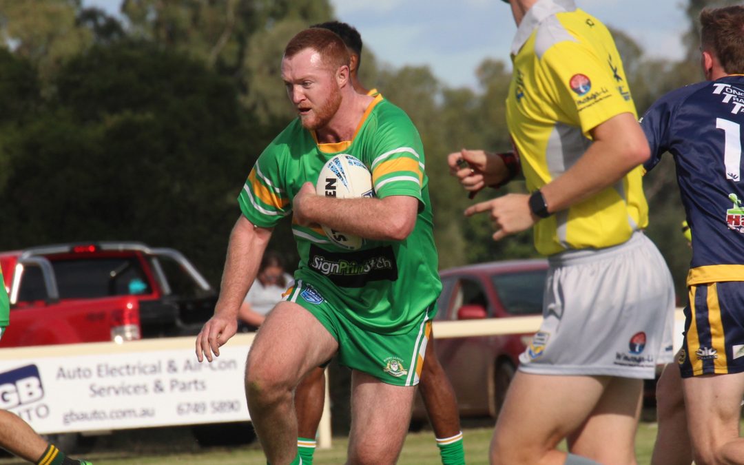 Shane Rampling challenges the Kangaroos after round four win