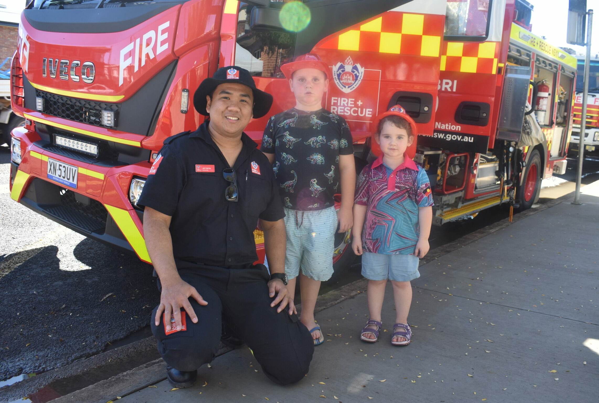 Lots of fun at Narrabri fire station open day