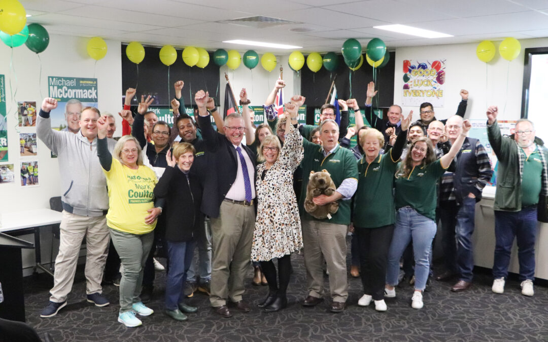 CLEAR VICTORY: Mark Coulton re-elected to Parkes