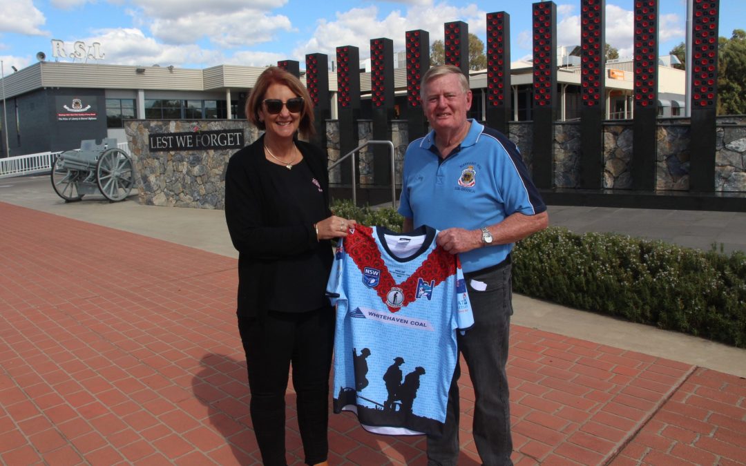 Blues to wear Anzac jerseys on Sunday afternoon at Collins Park
