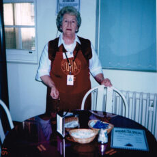 A well-respected, generous woman of community spirit