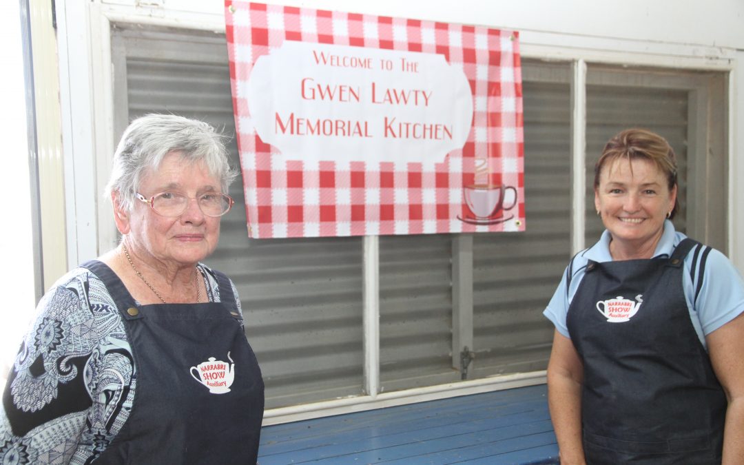 Auxiliary pays tribute to founding member Gwen Lawty at show