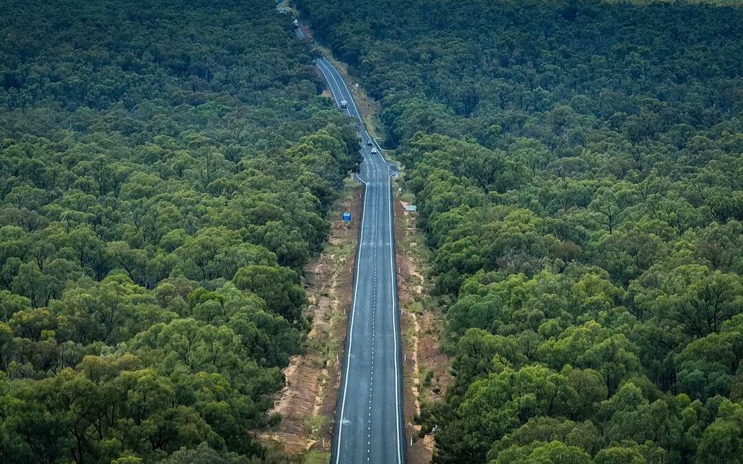 Newell Highway overtaking lane works underway