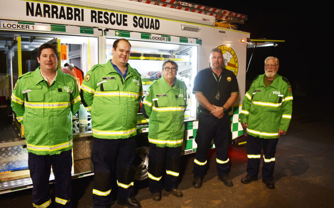 State-of-the-art vehicle delivered to Narrabri VRA Rescue Squad