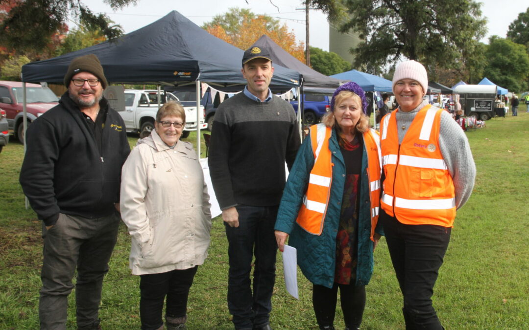 Tricia Hadley thanks Narrabri for many market memories