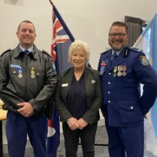 Local police honoured at medal ceremony
