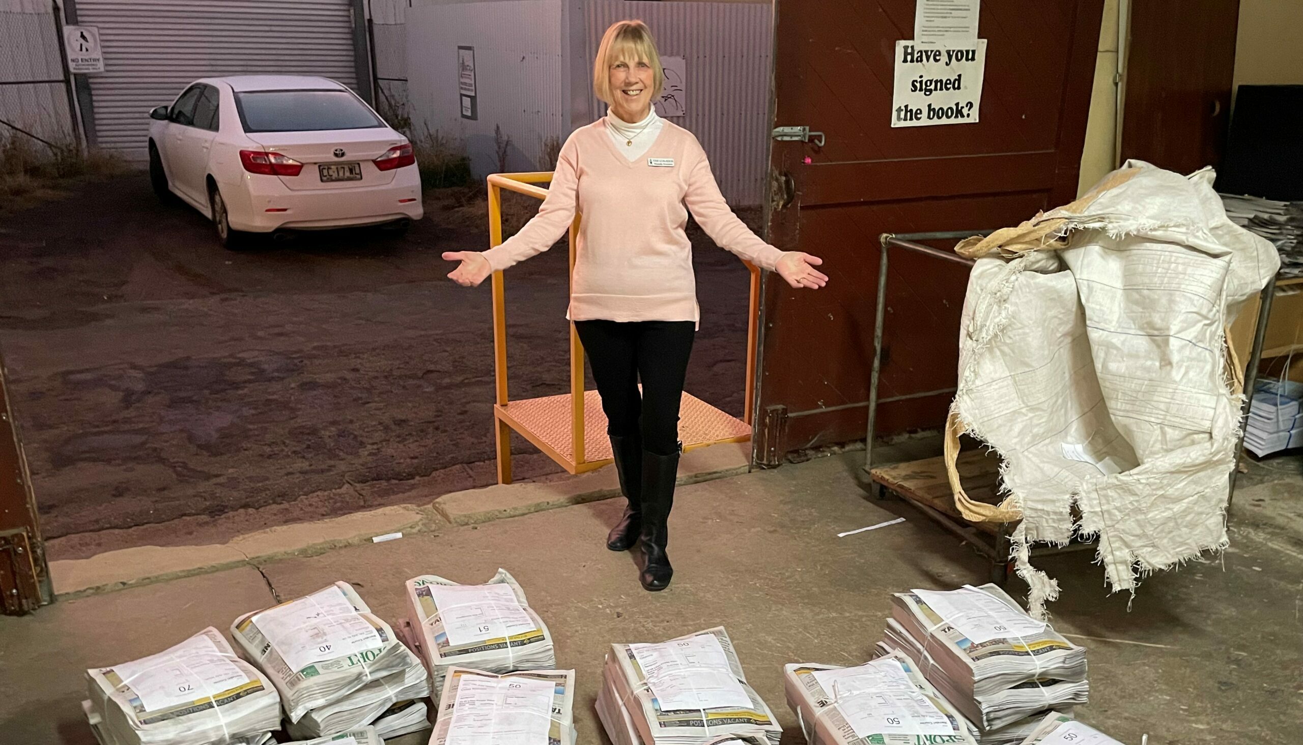 Flooding emergency delays Thursday Courier delivery
