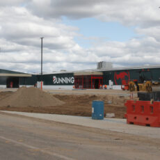 Bunnings store takes shape as opening nears