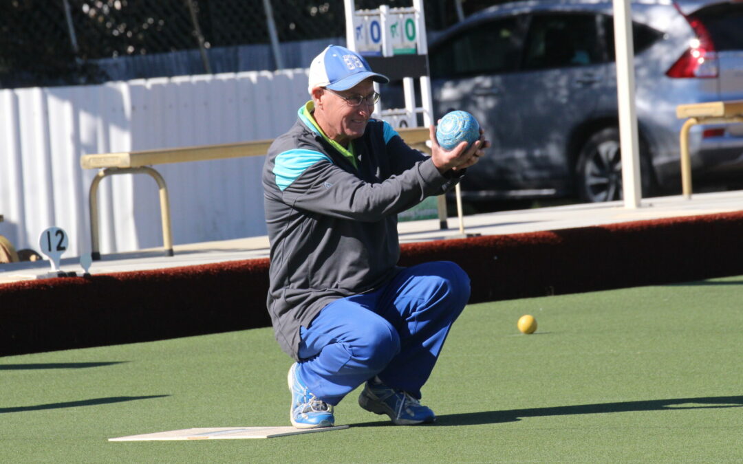 Dual champ Kevin Baguley wins veteran singles final