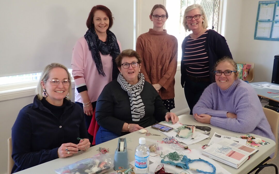 World Embroidery Day with the Narrabri Embroiderers Guild