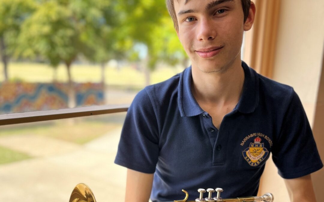 Ian Berney selected as member of Royal Youth Orchestra
