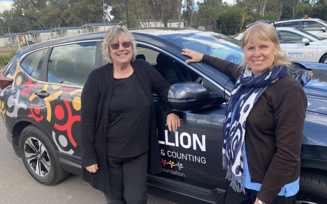 Narrabri Meals on Wheels on the road in new vehicle