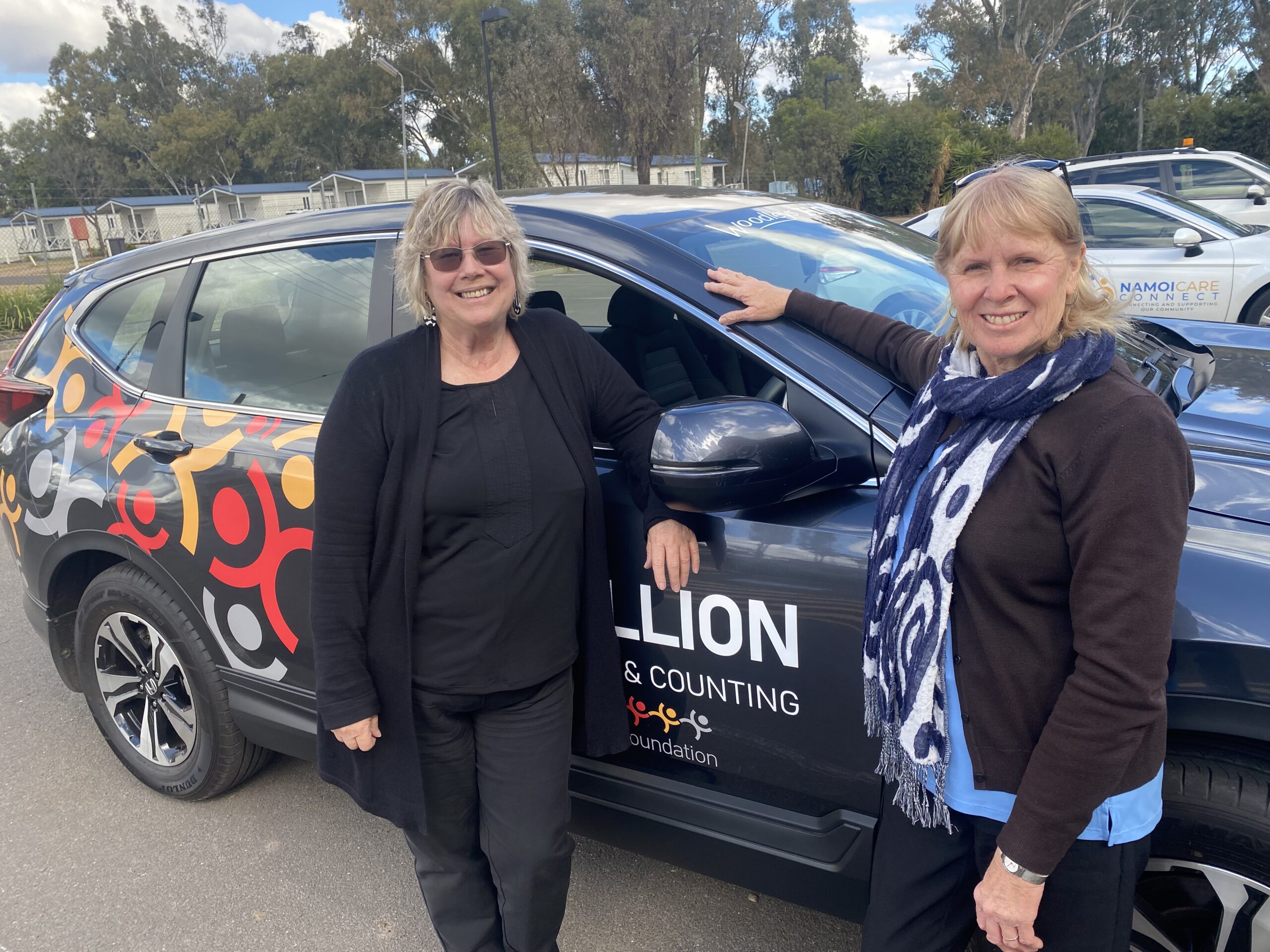 Narrabri Meals on Wheels on the road in new vehicle
