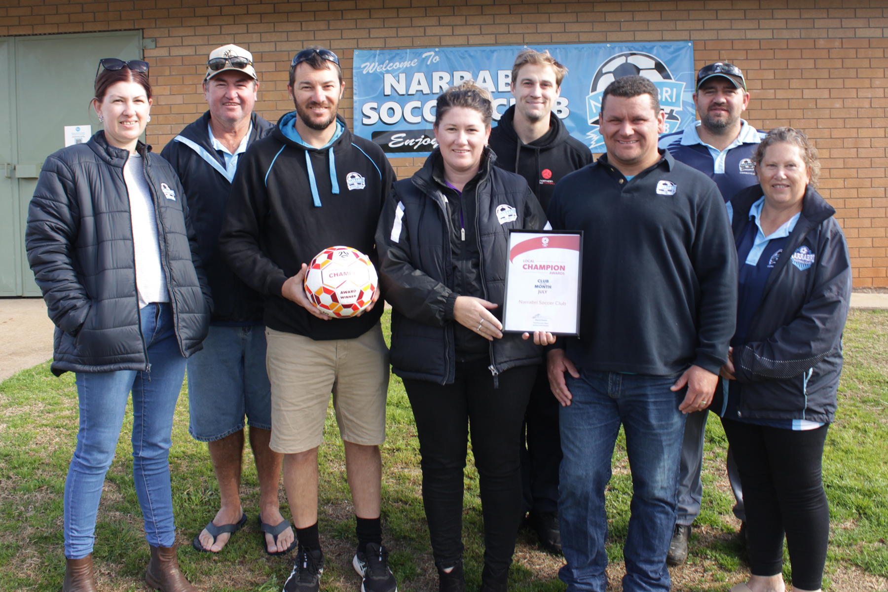 Narrabri Junior Soccer Club named NNSWF’s club of the month for July