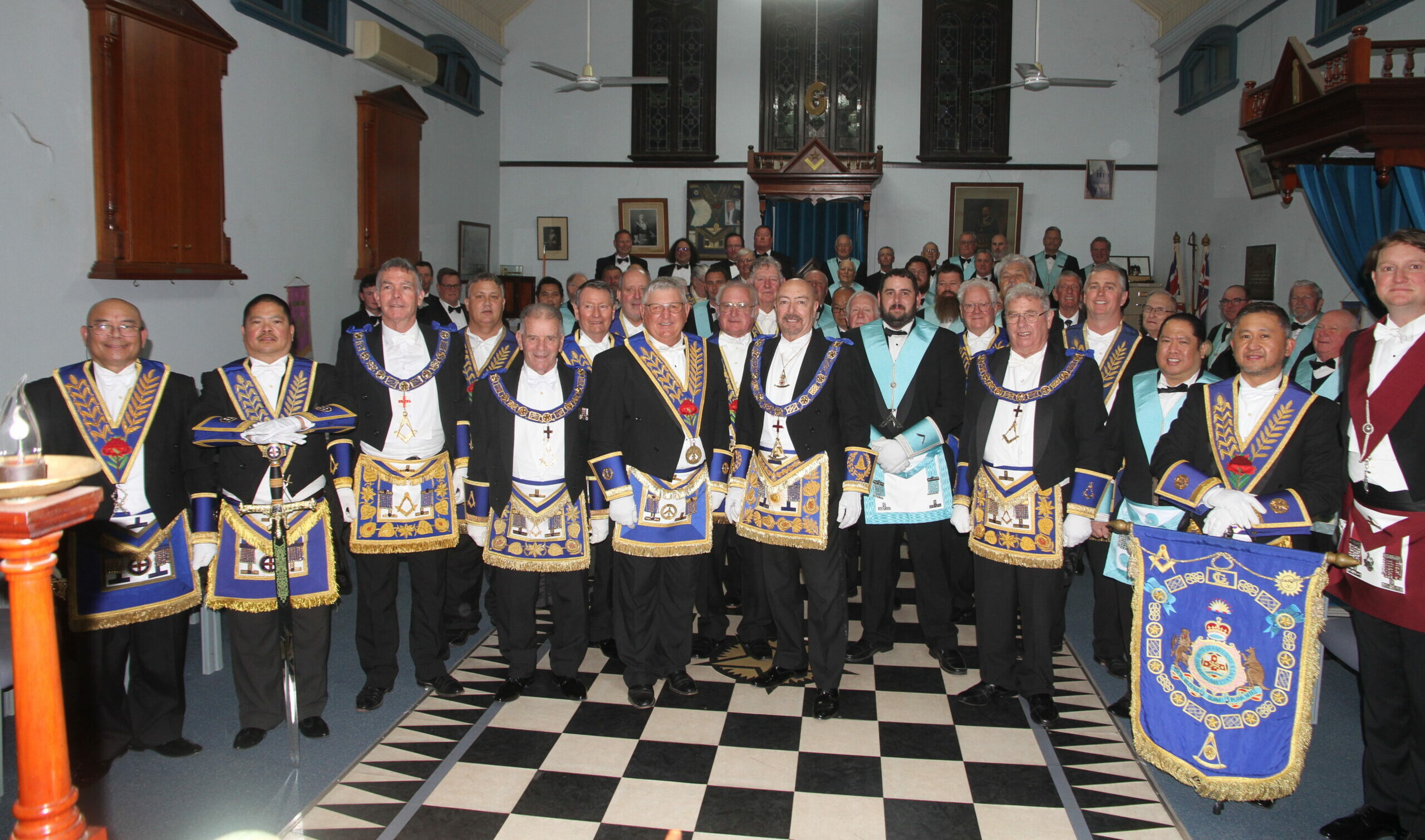 130 years of Masonic traditions continue