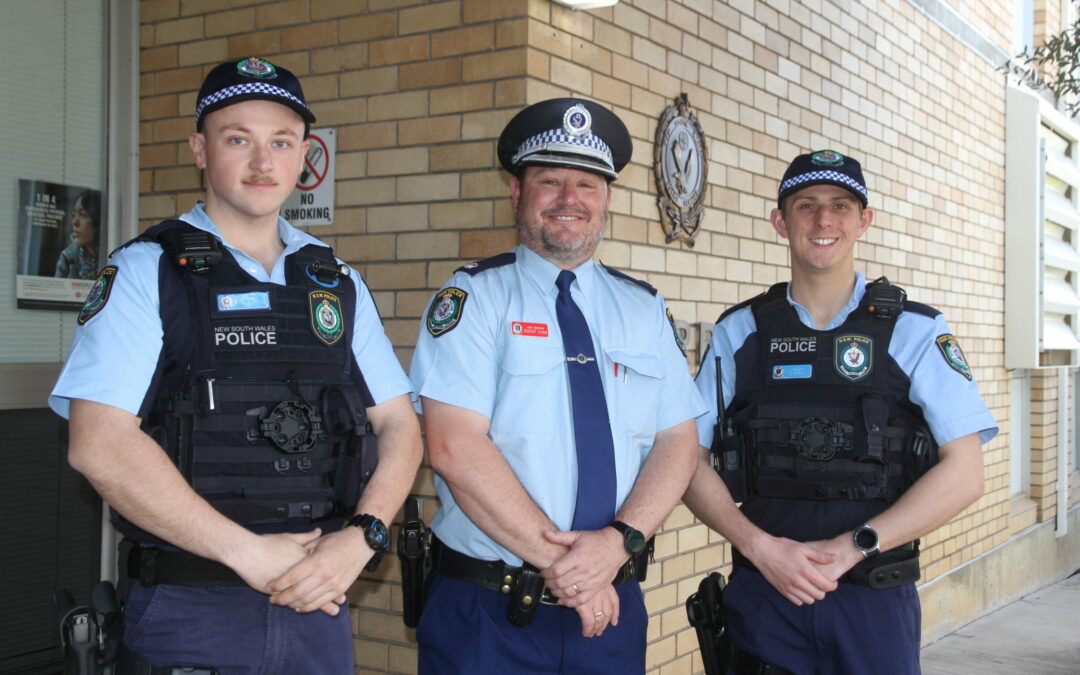 New officers welcomed to Narrabri command