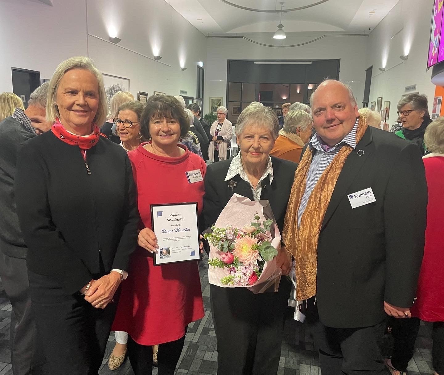 ADFAS lifetime membership award for Rania Manchee | PHOTOS