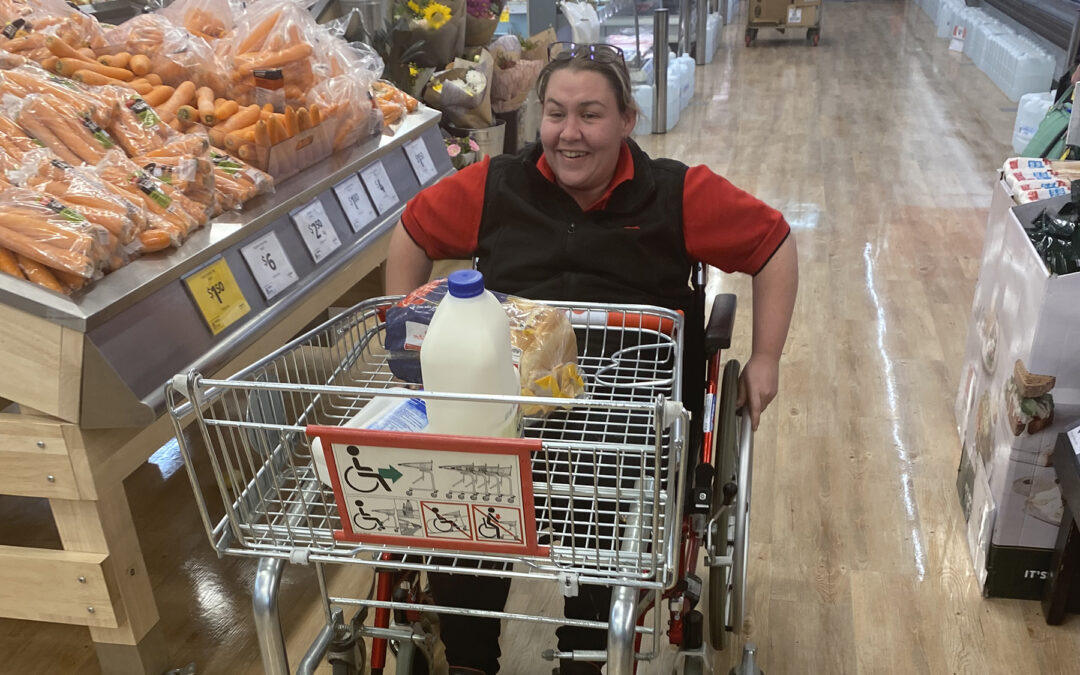 Council accessibility tour conducted throughout Narrabri Shire businesses