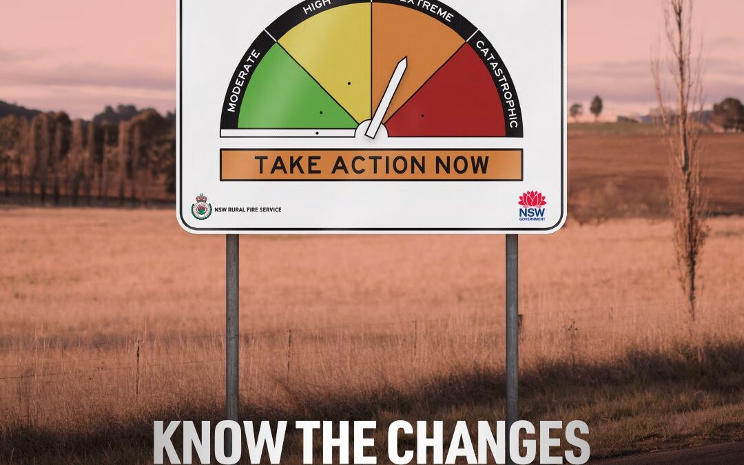 Simplified fire danger ratings take effect