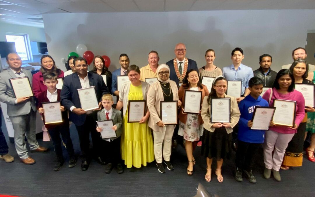 Shire ceremony sees 22 new citizens welcomed