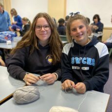 Knit one, purl one: NHS students embrace the benefits of knitting