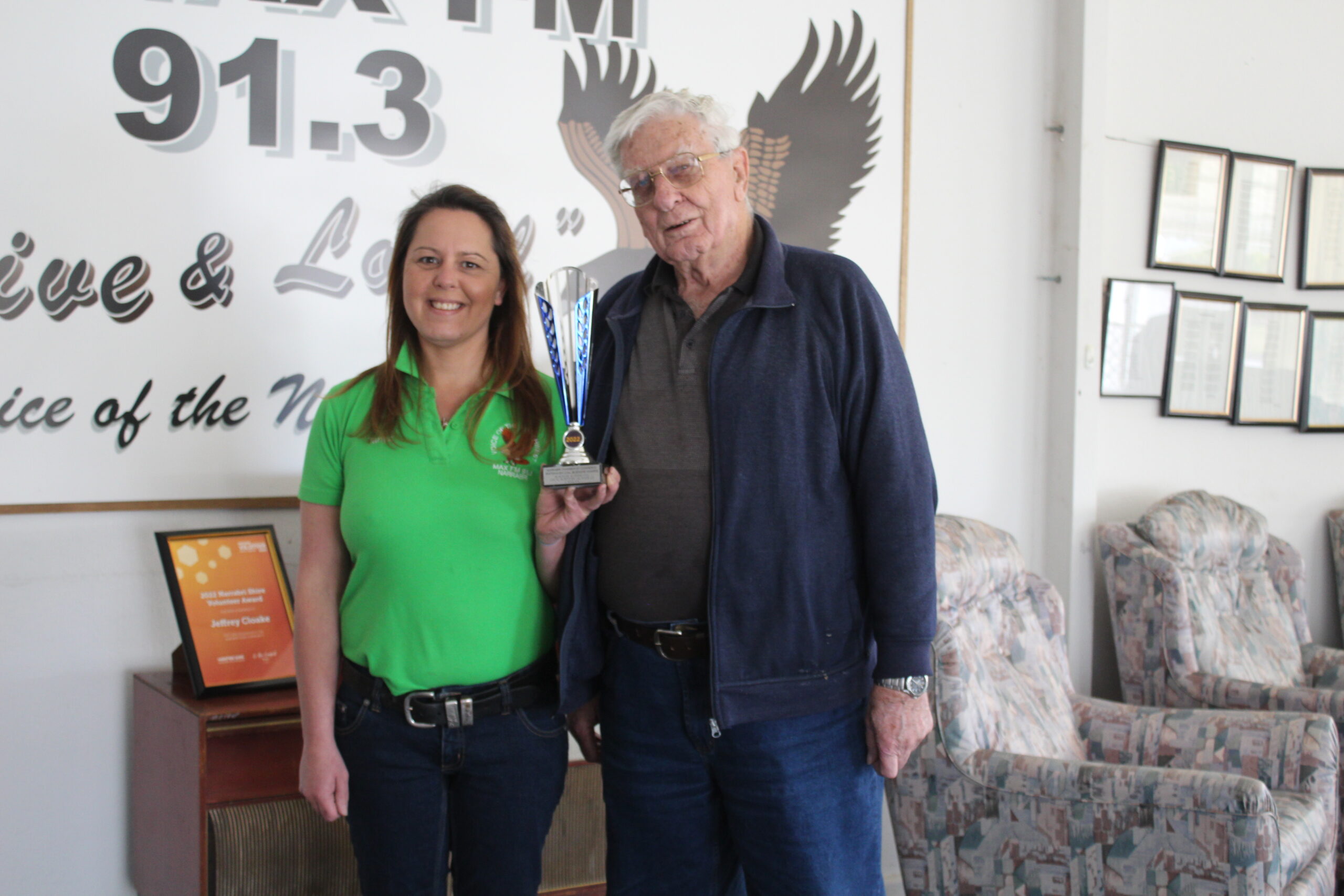 Hitting the airwaves to support local business