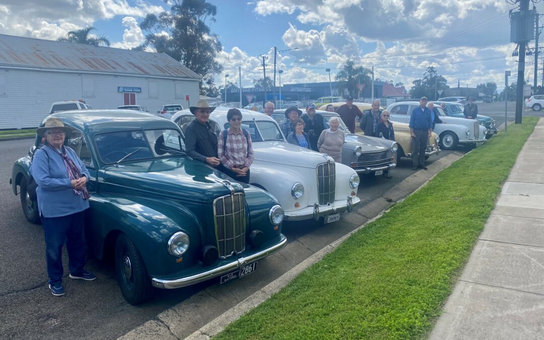 Morris owners converge on Narrabri