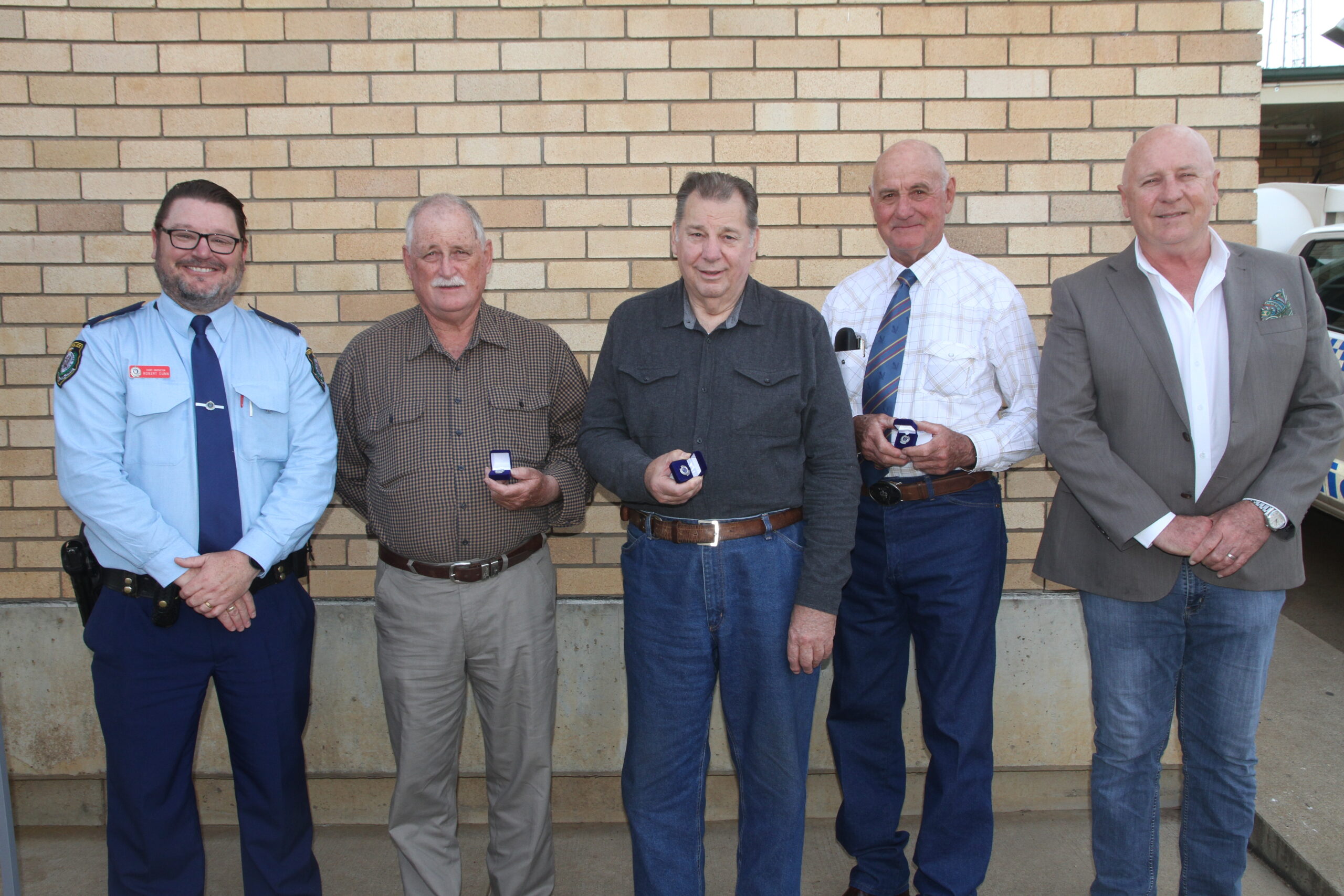 Retired police officers thanked for service in Narrabri