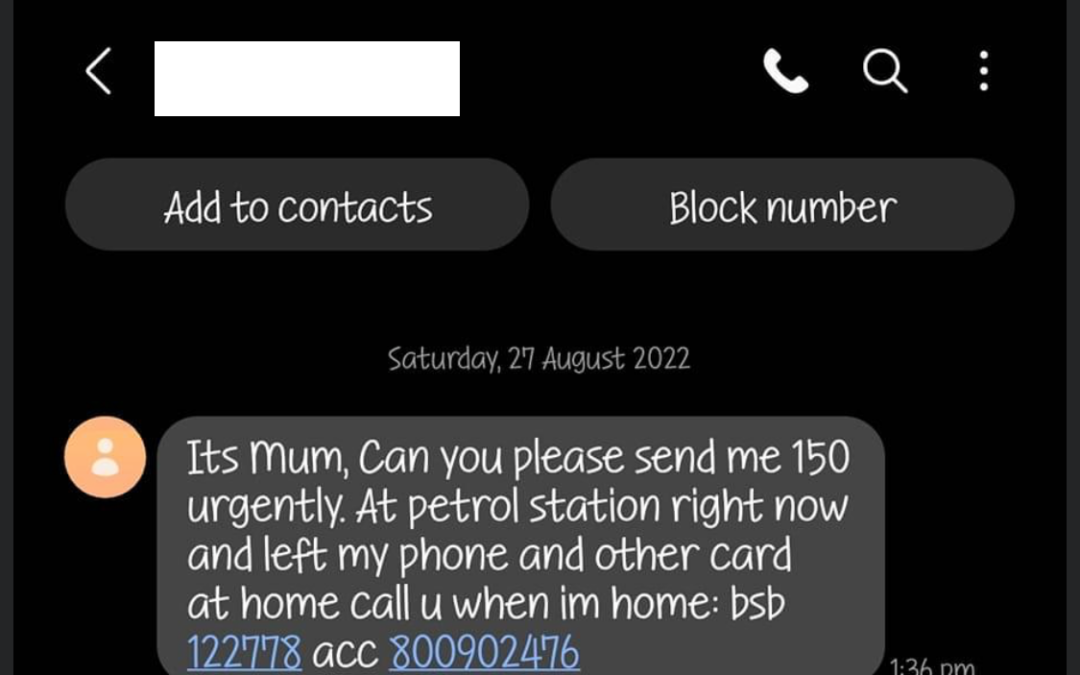 Public urged to be wary of phone, text scams