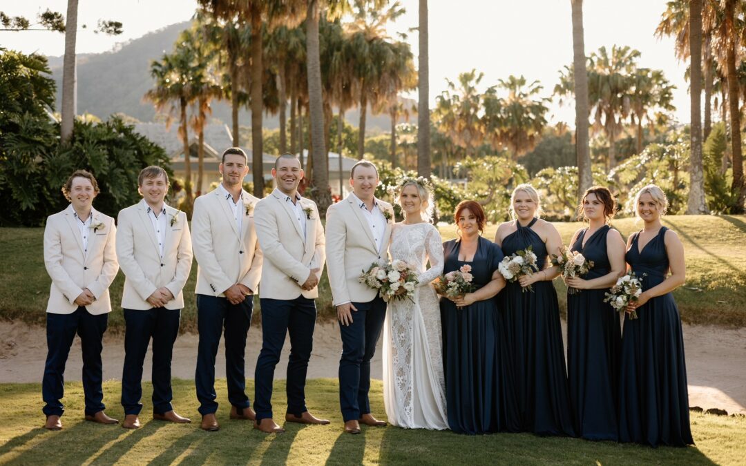 Coffs Harbour wedding for Nathan and Gena Pattison