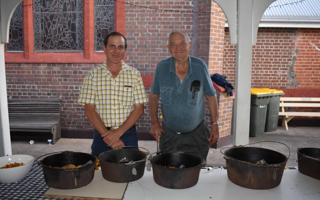 Camp oven cookout raises funds for Allowah hospital
