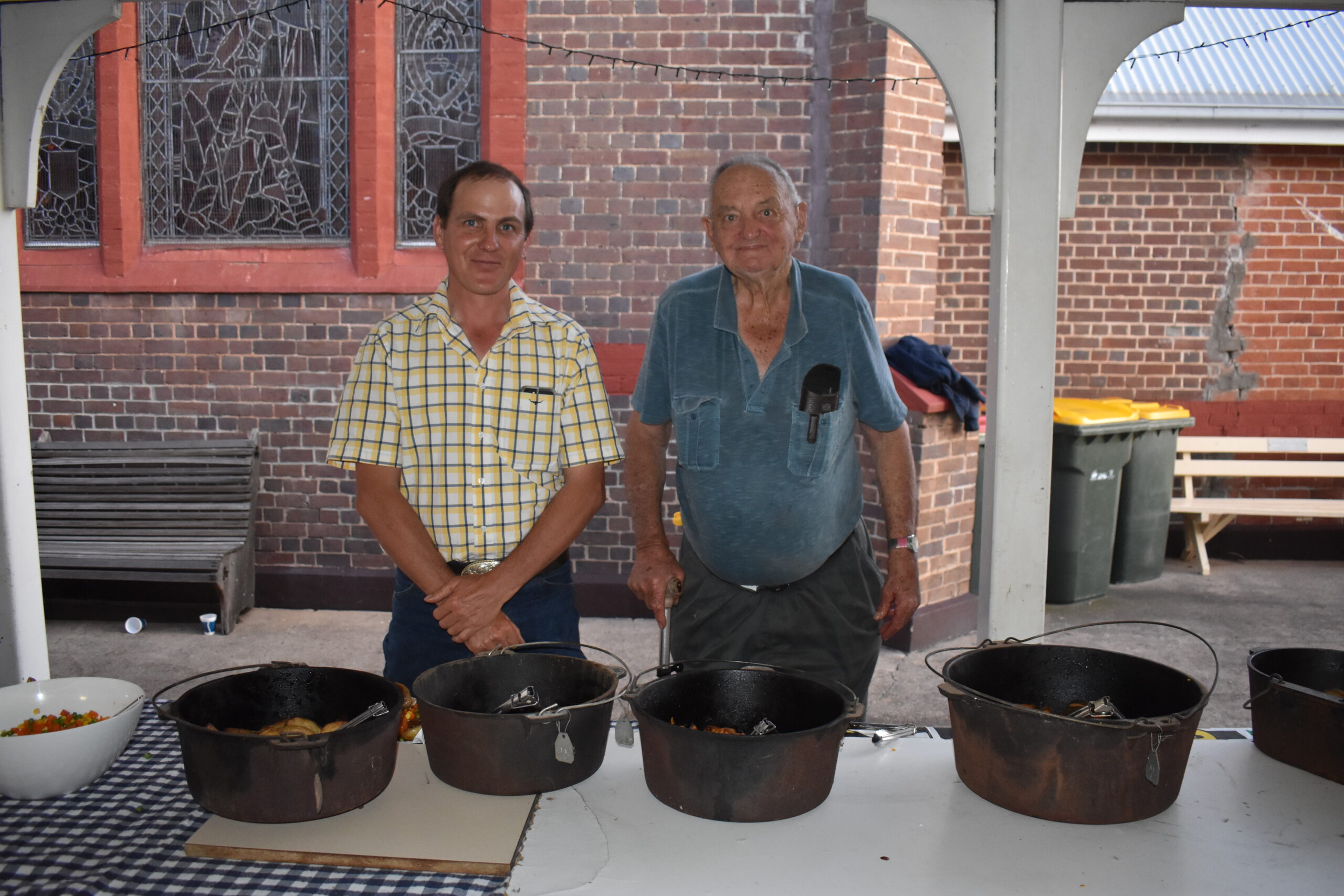 Camp oven cookout raises funds for Allowah hospital