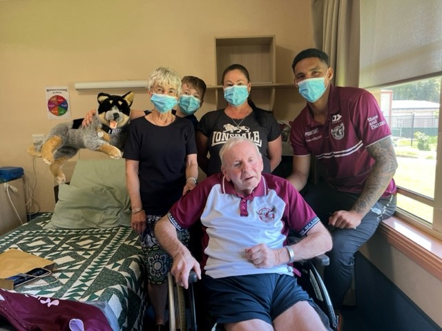 Don receives a surprise visitor