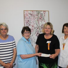 Lions Auxiliary donation to Narrabri hospital auxiliary