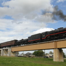 The magic of steam returns to Narrabri