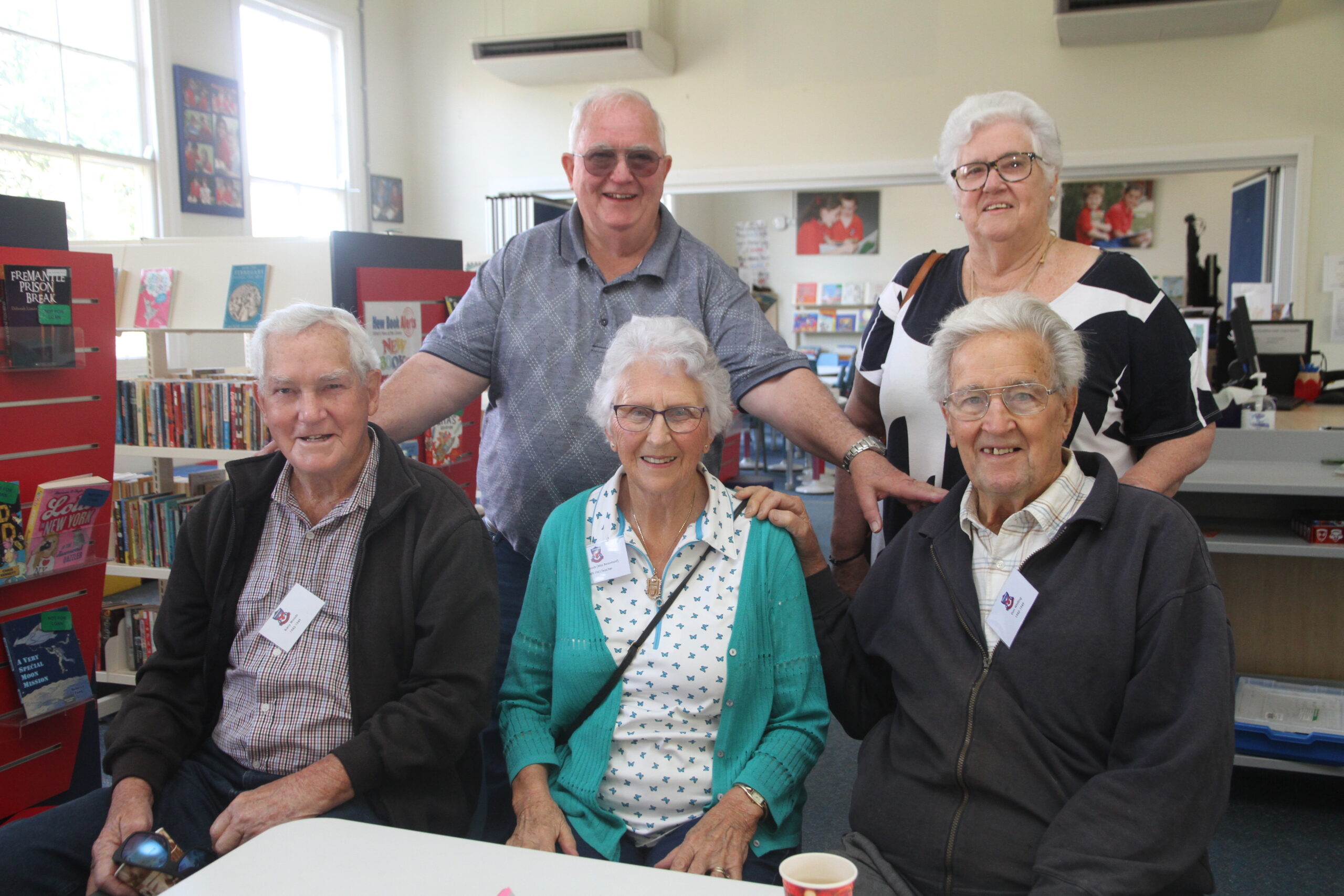 West Public students, staff revisit their school days