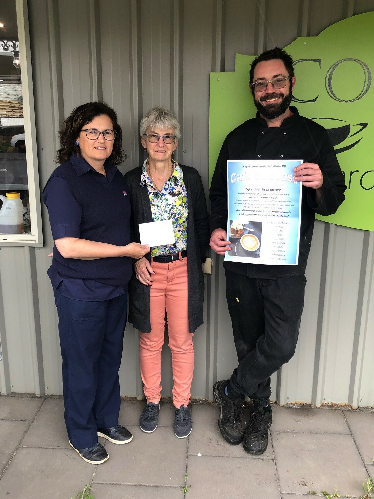 Cafe SOSpeso pays it forward for carers