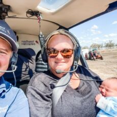 Baby Lane’s big trip home