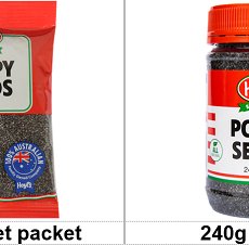 Recall issued for poppy seeds