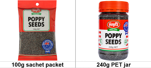 Recall issued for poppy seeds