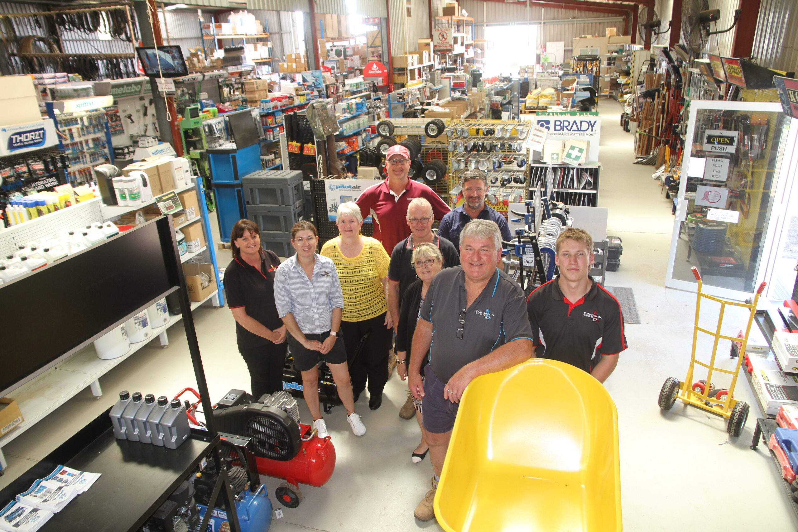 ‘We offer service, product knowledge and ‘know how’ at Continental Eagle’