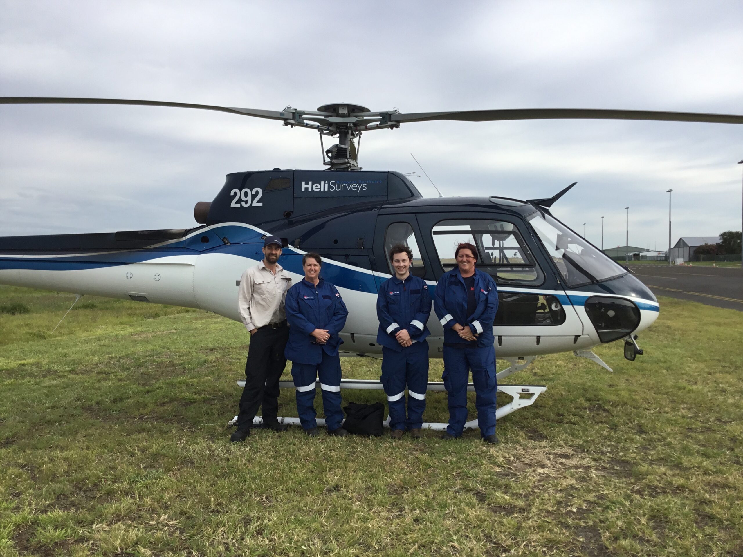 Take off for fire trail inspections
