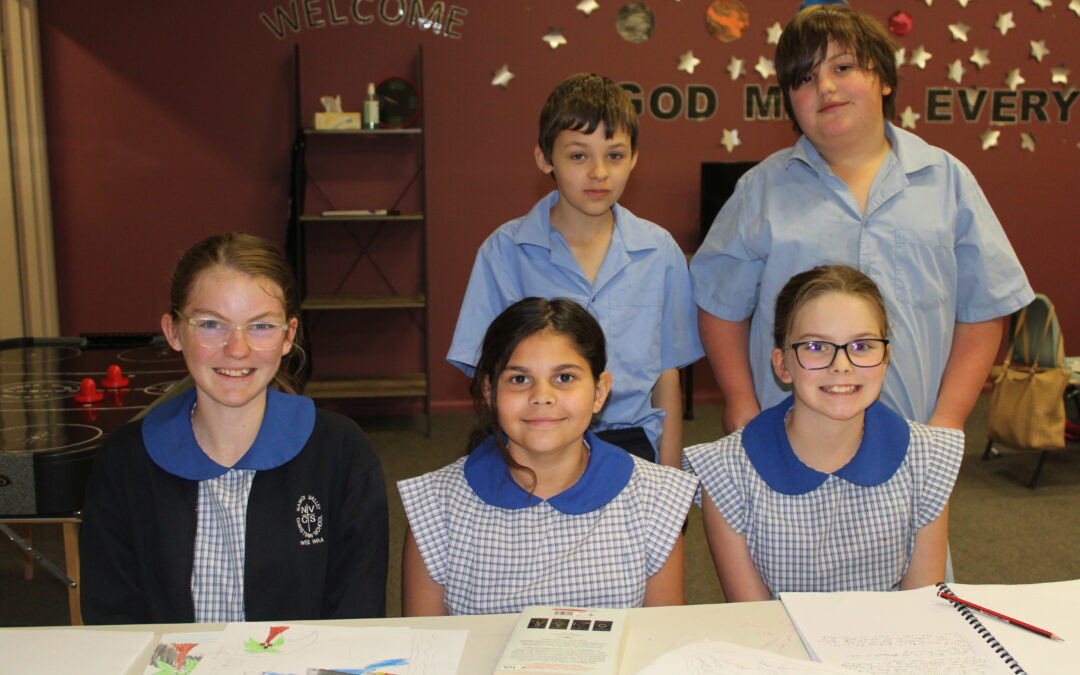 Students embrace remote learning during flood