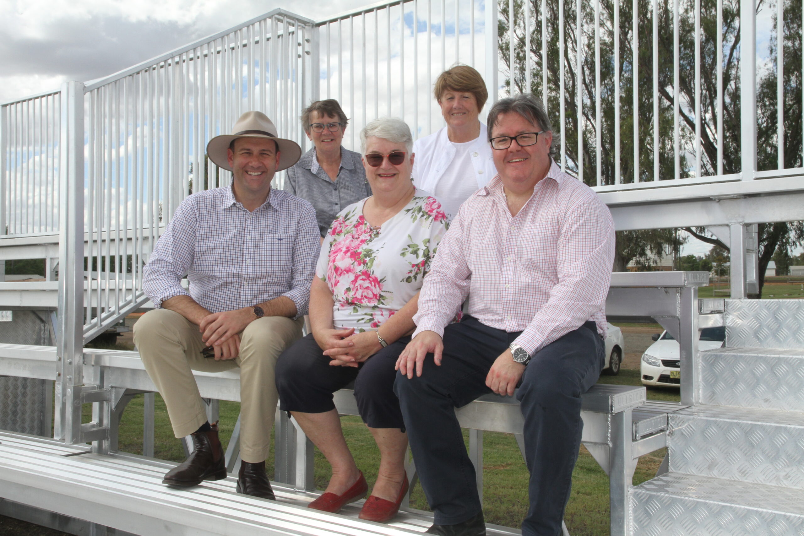 Minister inspects upgrades at Narrabri Showground