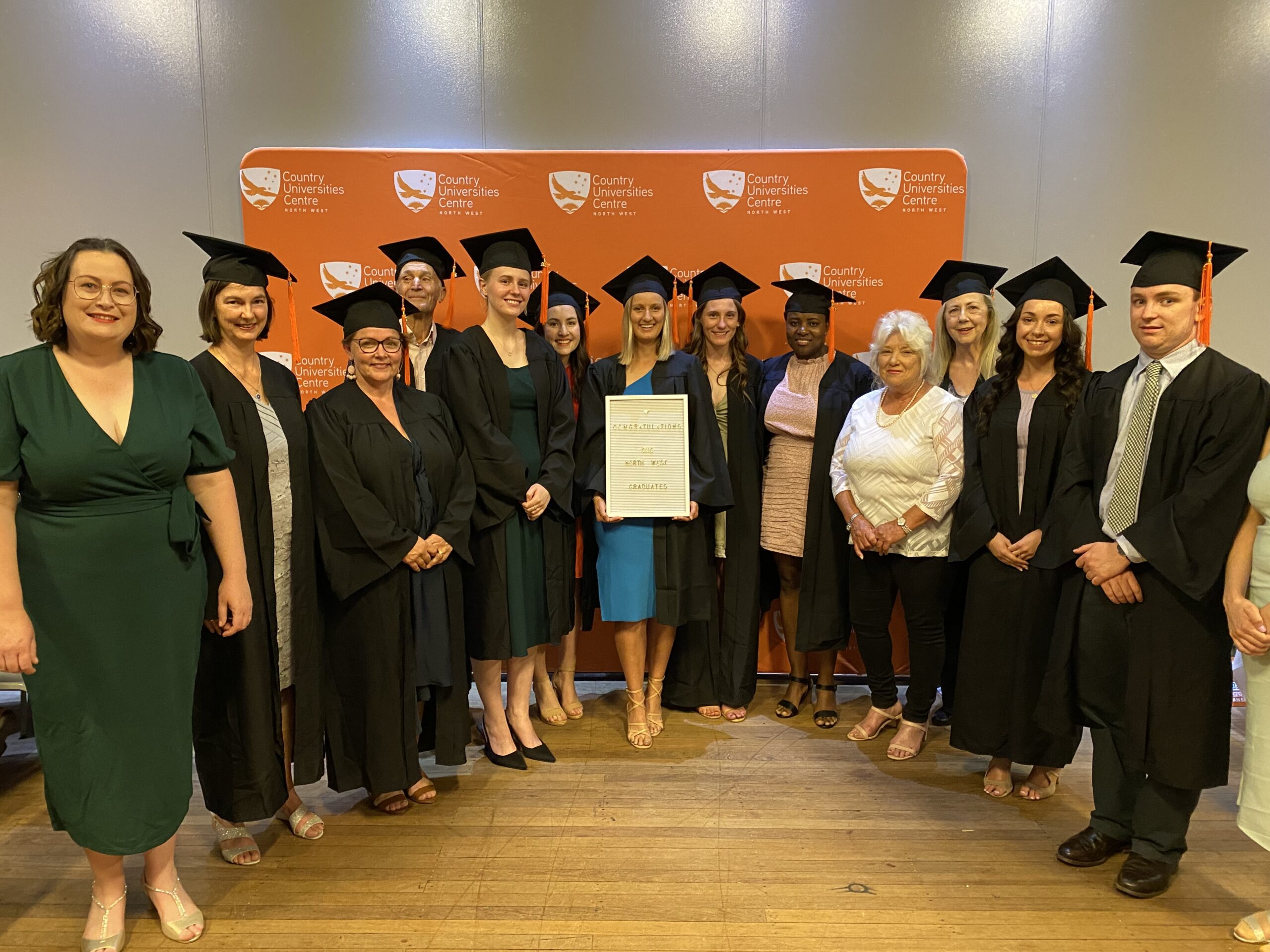 Country Universities Centre North West graduates celebrate