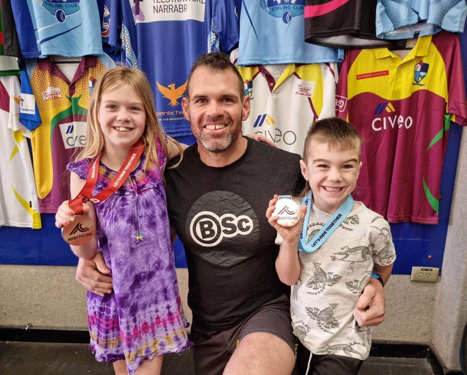Narrabri cyclist more determined than ever after earning silver at Queensland masters state champs event