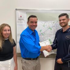 Roy Butler visits Narrabri region during first week as an independent